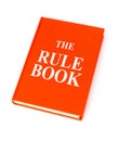 The rule book Royalty Free Stock Photo