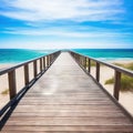 rule of thirds beach boardwalk