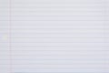 Ruled loose leaf paper background Royalty Free Stock Photo