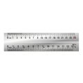 Ruler with Centimeter and Inch Scale Royalty Free Stock Photo