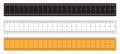 Ruler or measuring scale icon for apps or websites Royalty Free Stock Photo