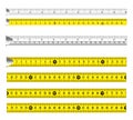 Ruler measuring tapes