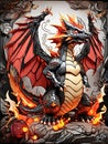 The Fiery Dragon King