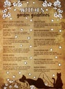 Rules Of The Witch Garden, Witchâs Garden Guidelines, Witch Garden Rules, Witch Garden Rules Poster, Art Print, Halloween