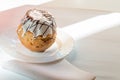 Rum baba cake Royalty Free Stock Photo