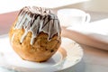 Rum baba cake Royalty Free Stock Photo