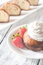 Rum baba Royalty Free Stock Photo