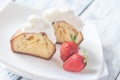 Rum baba Royalty Free Stock Photo