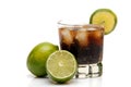 Rum and coke Royalty Free Stock Photo