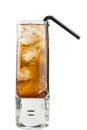 Rum and coke cocktail Royalty Free Stock Photo
