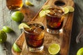Rum and Cola Cuba Libre Royalty Free Stock Photo