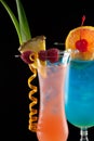 Rum Runner and Blue Lagoon Royalty Free Stock Photo