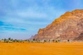 Rum village of Wadi Rum desert in Jordan