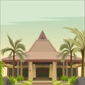 Rumah Adat Kasepuhan Cirebon in illustration