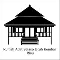 Rumah adat selaso jatu kembar riau