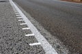 Rumble Strips Royalty Free Stock Photo