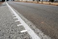 Rumble Strips Royalty Free Stock Photo