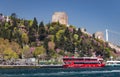 Rumeli Castle in Istanbul, Turkey Royalty Free Stock Photo