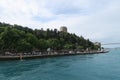 Rumeli Fortress at the European Side of Bosphorus Strait, in Istanbul, Turkey.