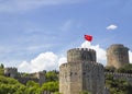 Rumeli Hisari (Castle of Europe) by the Bosphorus Strait Royalty Free Stock Photo