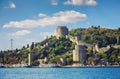 Rumeli Hisari fortress on the Bosphorus Royalty Free Stock Photo