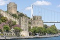 Rumeli Hisari (Rumelian Fortress), Istanbul, Turkey Royalty Free Stock Photo