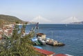 Rumeli Kavagi is a coastal district in the northern part of the Bosphorus on the Euro
