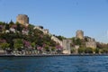 Rumelian Castle in Istanbul City Royalty Free Stock Photo