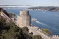 Rumelian Castle Rumeli hisari,Istanbul Royalty Free Stock Photo