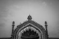 Rumi Darwaza also known as Turkish gate In Lucknow is an ancient Awadhi architecture fort Royalty Free Stock Photo