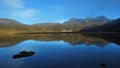 Ruminahui volcano reflected in the Limpiopungo lagoon inside the Cotopaxi National Park