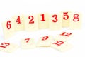 Rummy pieces Royalty Free Stock Photo
