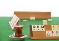 Rummy table Royalty Free Stock Photo