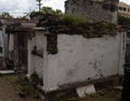 The rumored tomb of Marie Laveau in New Orleans