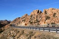 La rumorosa landscape near the city of tecate in baja california, I