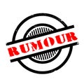 Rumour rubber stamp Royalty Free Stock Photo