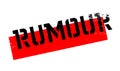 Rumour rubber stamp Royalty Free Stock Photo