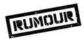 Rumour rubber stamp Royalty Free Stock Photo