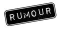 Rumour rubber stamp Royalty Free Stock Photo