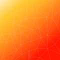Rumpled multiplayered triangular low poly style geometric pattern texture background.