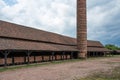 Rumst, Antwerp Province, Belgium - Brick stone museum and old chimney