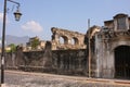 Run down abandon buildings Antigua, Guatemala