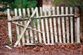 Run Down Fence Royalty Free Stock Photo