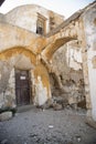 Run down houses near the Church of Saint-Marie-du-Bourg