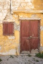 Run down houses near the Church of Saint-Marie-du-Bourg