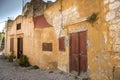 Run down houses near the Church of Saint-Marie-du-Bourg