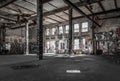 Run down loft room - abandoned warehouse / factory