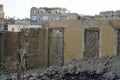 run down old houses in el quseir Royalty Free Stock Photo