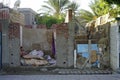 run down old houses in el quseir Royalty Free Stock Photo