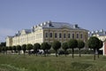 Rund?le Palace in the Bauska Municipality in Latvia Royalty Free Stock Photo